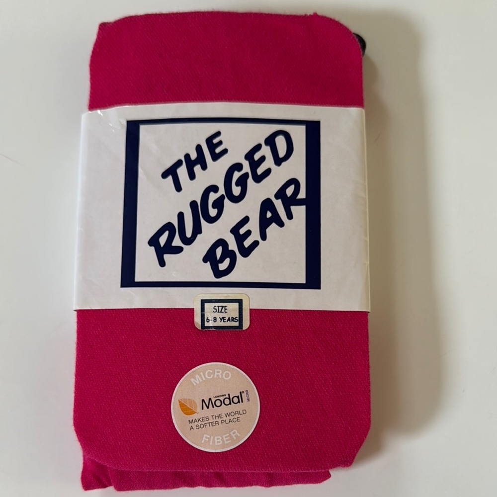NWT The Rugged Bear Pink Microfiber Tights